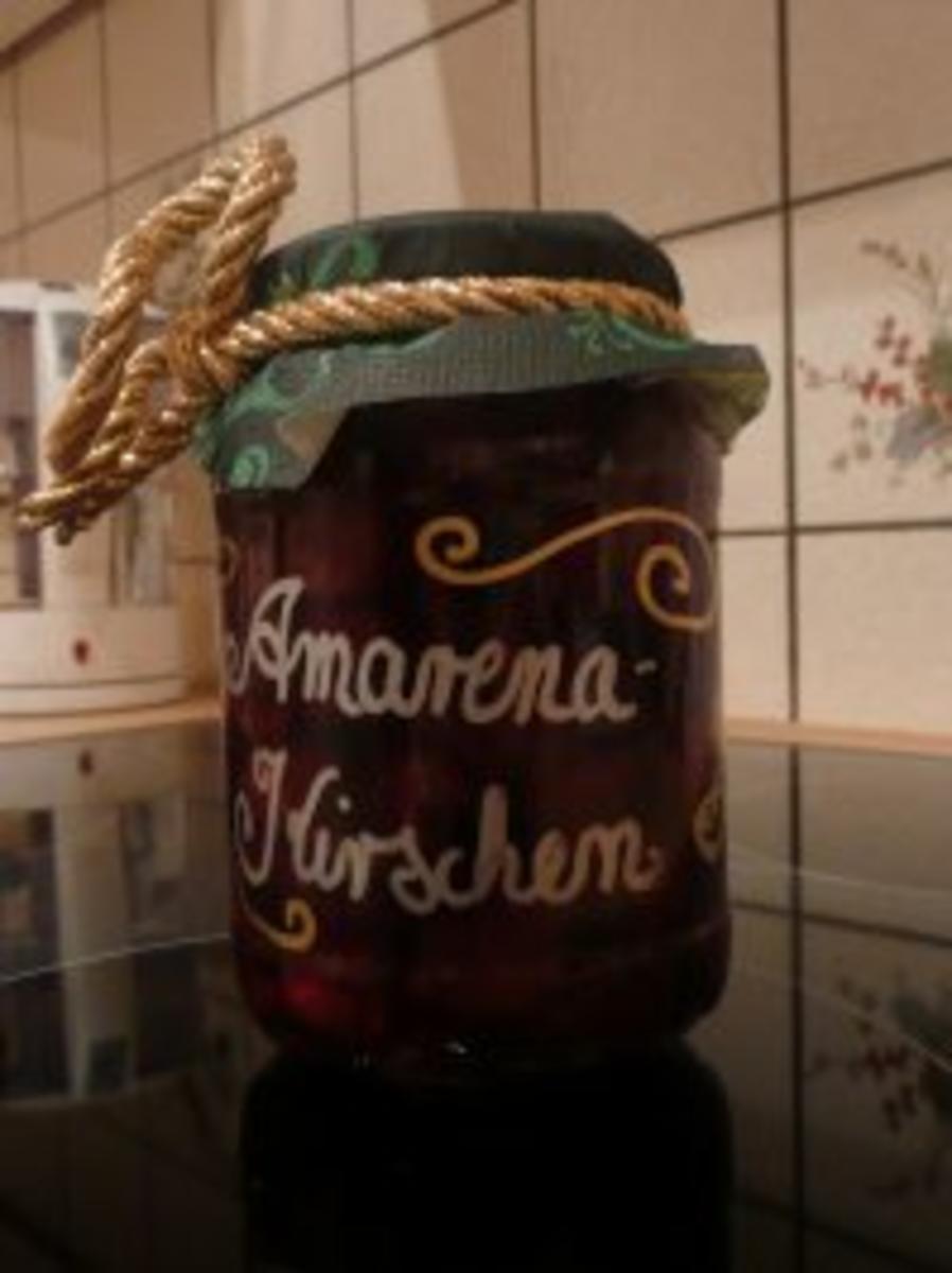 Amarenakirschen sehr süss...aber seeeeehr lecker ...