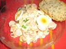 Eier-Radieschensalat mit Geflügelwienerle - Rezept