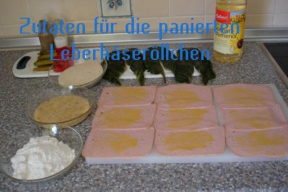 Panierte Leberkäseröllchen - Rezept - Bild Nr. 2