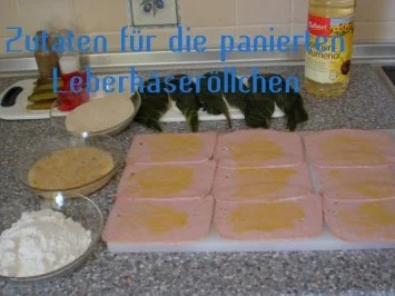 Panierte Leberkäseröllchen - Rezept - Bild Nr. 2