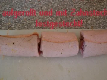 Panierte Leberkäseröllchen - Rezept - Bild Nr. 4