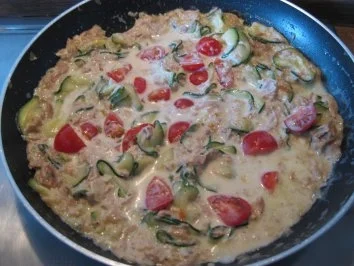 Tunfisch - Zucchini - mit Spaghetti ala Suse - Rezept - Bild Nr. 6