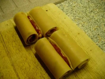 Lasagne Röllchen in Käseschmelz - Rezept - Bild Nr. 2