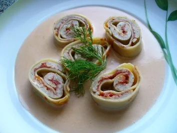 Lasagne Röllchen in Käseschmelz - Rezept - Bild Nr. 5