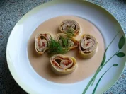 Lasagne Röllchen in Käseschmelz - Rezept