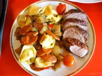 Gemüsenest-EurAsia mit Tortellini - Rezept - Bild Nr. 2