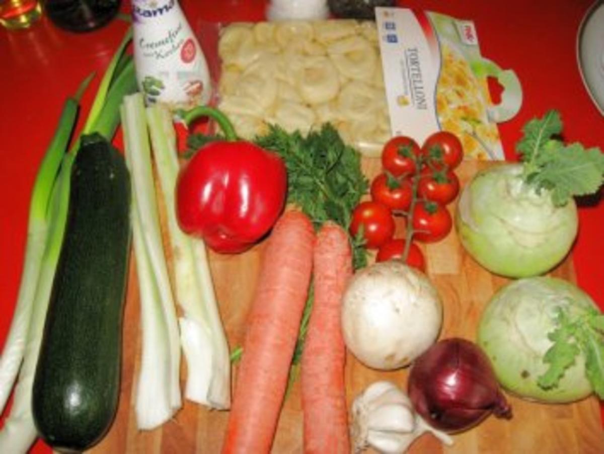 Gemüsenest-EurAsia mit Tortellini - Rezept - Bild Nr. 3