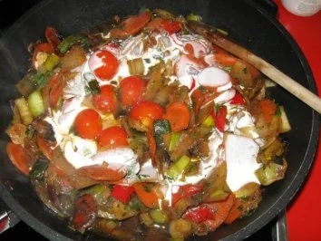 Gemüsenest-EurAsia mit Tortellini - Rezept - Bild Nr. 9