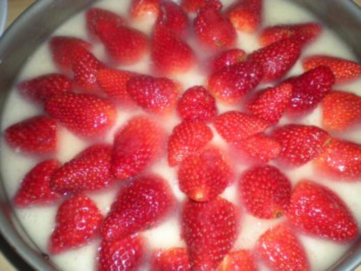 Erdbeer- Torte für gestresste Hausfrauen - Rezept