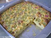 Rhabarber-Schnitten - Rezept