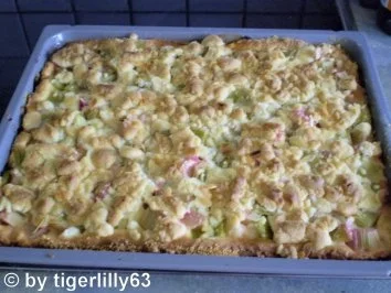 Rhabarberkuchen - Rezept - Bild Nr. 2