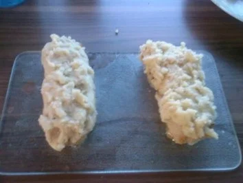 Rezept: Crusted Kartoffel Kabeljau (mit Kartoffelteig gratinierter Kabeljau) Bild Nr. 4 Crusted Kartoffel Kabeljau (mit Kartoffelteig gratinierter Kabeljau) - Rezept - Bild Nr. 4