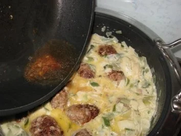 Lauchtopf mit verschiedenen Klößchen - Rezept - Bild Nr. 9