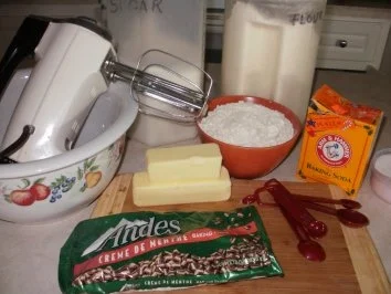 Gebaeck - Frische Minze Schokolate Chip Gebaeck - Der Minz macht es einfach lecker - Rezept - Bild Nr. 2