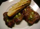 Grillen : Entrecôte mit Kräuterbutter - Rezept