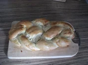 Rezept: "FRÜHSTÜCK" Hefezopf mit Mandelfüllung "FRÜHSTÜCK" Hefezopf mit Mandelfüllung - Rezept