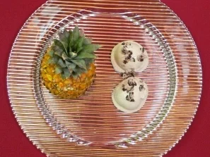 Selbst gemachtes Ananas- und Kokoseis - Rezept