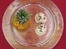 Selbst gemachtes Ananas- und Kokoseis - Rezept