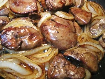 Geflügelleber gebraten ... - Rezept - Bild Nr. 4