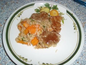 Asia Bratreis mit Schweinefilet - Rezept - Bild Nr. 6