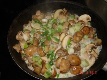 Fleisch : Kotelett paniert mit Beilagen (Bilder on...) - Rezept - Bild Nr. 4