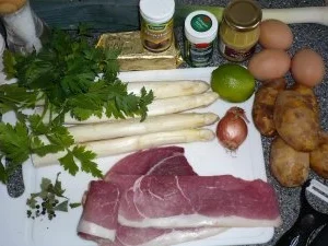Königsgemüse mit Holsteiner Katenschinken und Sauce Dijonnaise - Rezept - Bild Nr. 2