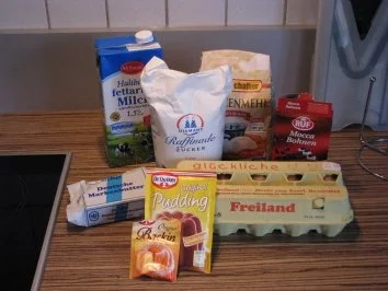 "MUFFINS" Schokoladen-Muffins mit Moccabohnenstückchen - Rezept - Bild Nr. 2