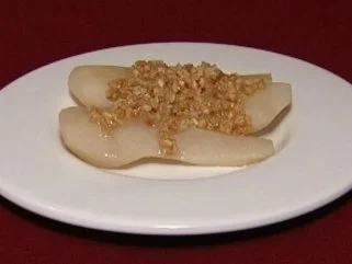 Rezept: Birnen mit Mandel und Kokos (Stefanie Tücking) Birnen mit Mandel und Kokos (Stefanie Tücking) - Rezept
