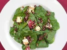 Spinatsalat mit Balsamicodressing - Rezept