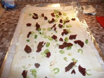 Blätterteigschnecken italienische Art - Rezept - Bild Nr. 3