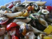 Antipasti-Nudelsalat - Rezept