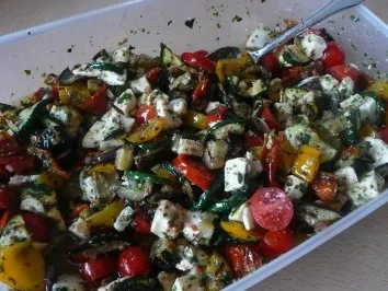 Rezept: Antipasti-Nudelsalat Bild Nr. 11 Antipasti-Nudelsalat - Rezept - Bild Nr. 11