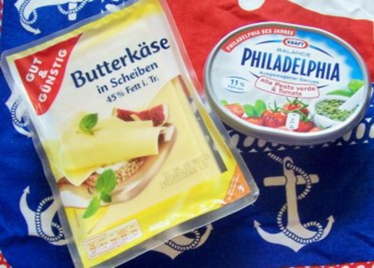 Snack: Schnelle Käseröllchen - Rezept - Bild Nr. 2