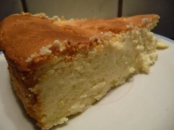 Käsekuchen ohne Boden (Omas Rezept) - Rezept