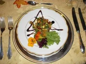 warmer Kürbissalat mit Schafskäse - Rezept