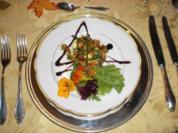 warmer Kürbissalat mit Schafskäse - Rezept