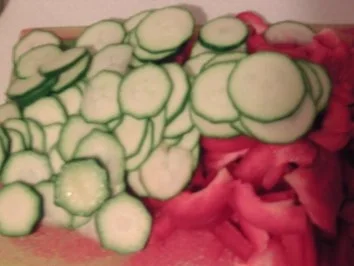 Weizen-Gemüse-Feta-Pfanne - Rezept - Bild Nr. 2