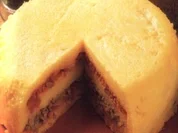 erster gang polentakuchen mit pilze - Rezept