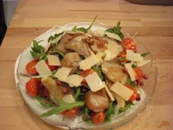 Rezept: Austernpilz trifft Ruccola Bild Nr. 5 Austernpilz trifft Ruccola - Rezept - Bild Nr. 5