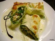 Fisch: Spinat Cannelloni - Rezept