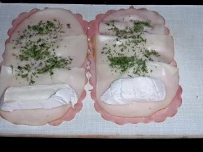 Abend-Feinschmecker-Salat mit gefüllten Schinkenröllchen - Rezept - Bild Nr. 3