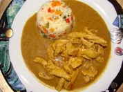 Geflügel :  -Hähnchenbruststreifen ,,Goa"- - Rezept