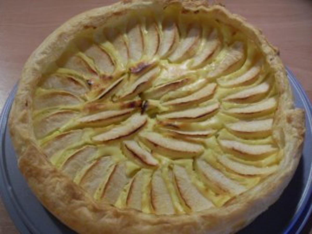 Apfel-Quark-Tarte - Rezept mit Bild - kochbar.de