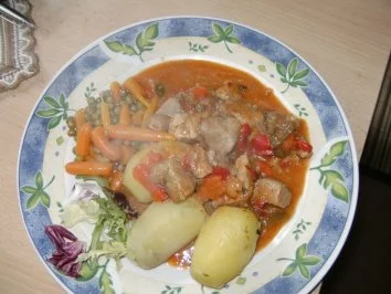 Rezept: Gynie,s Schweinegoulasch Gynie,s Schweinegoulasch - Rezept