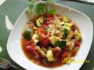 Suppe : Mediterraner Gemüse und Nudeleintopf - Rezept