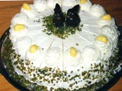 Oster-Mandarinen-Joghurt-Torte - Rezept
