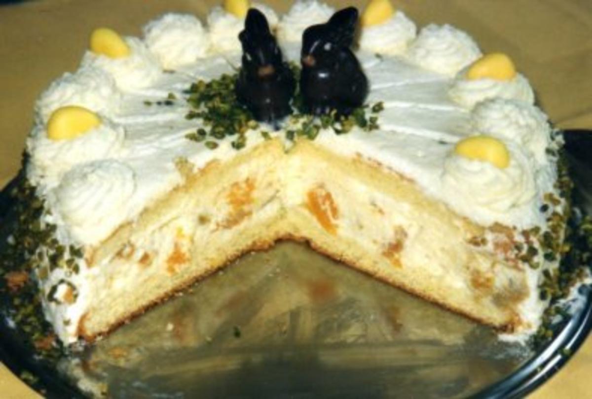 Oster-Mandarinen-Joghurt-Torte - Rezept - Bild Nr. 2
