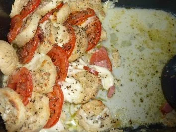 Knödelgratin - Rezept