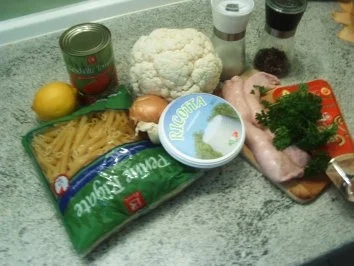 Blumenkohlpasta mit Bratwurst - Rezept - Bild Nr. 2