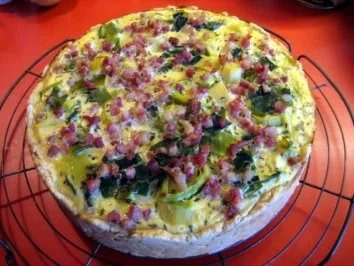 Rezept 100 Meine Lauchtorte - Rezept - Bild Nr. 12